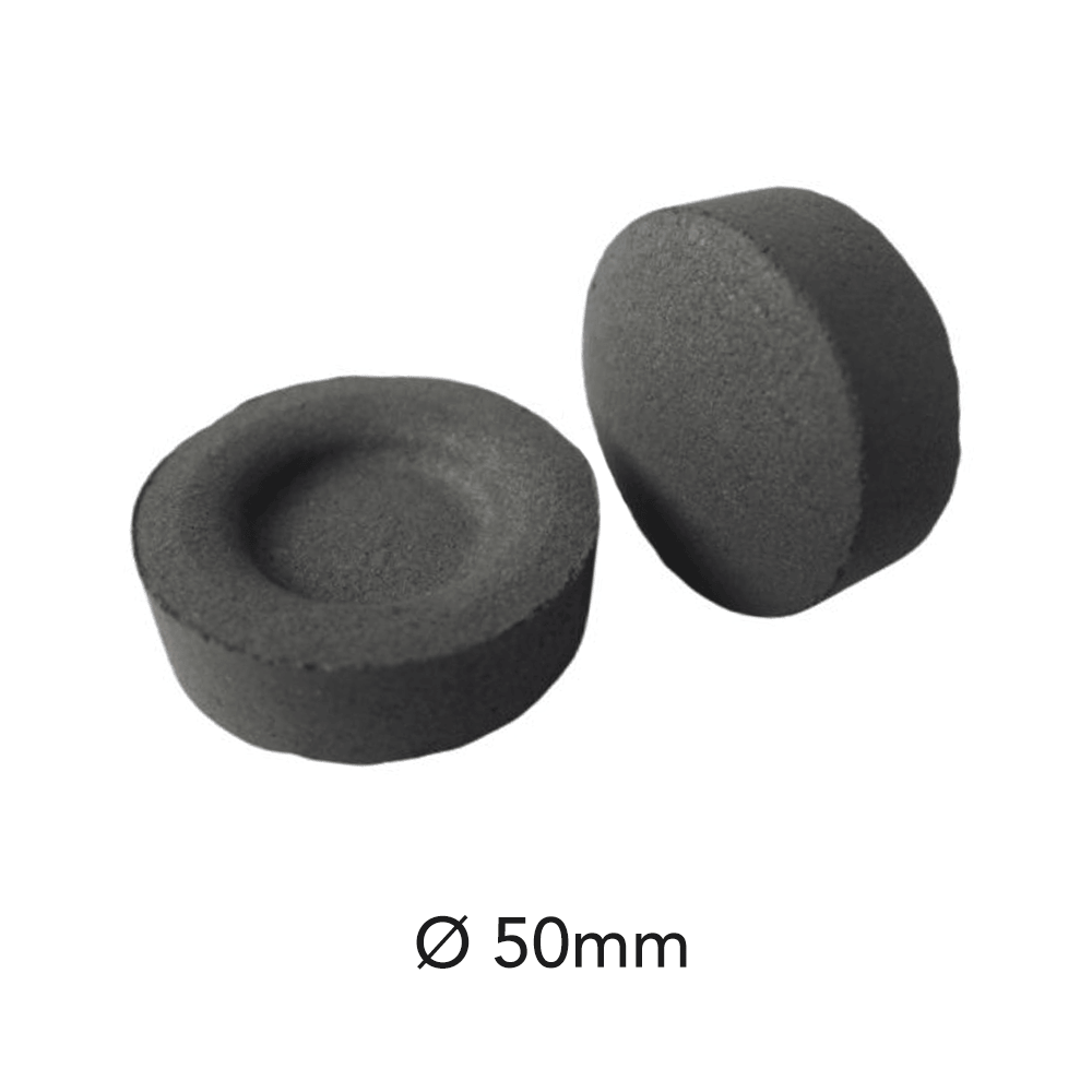 50mm Incense/Shisha Charcoal Disc